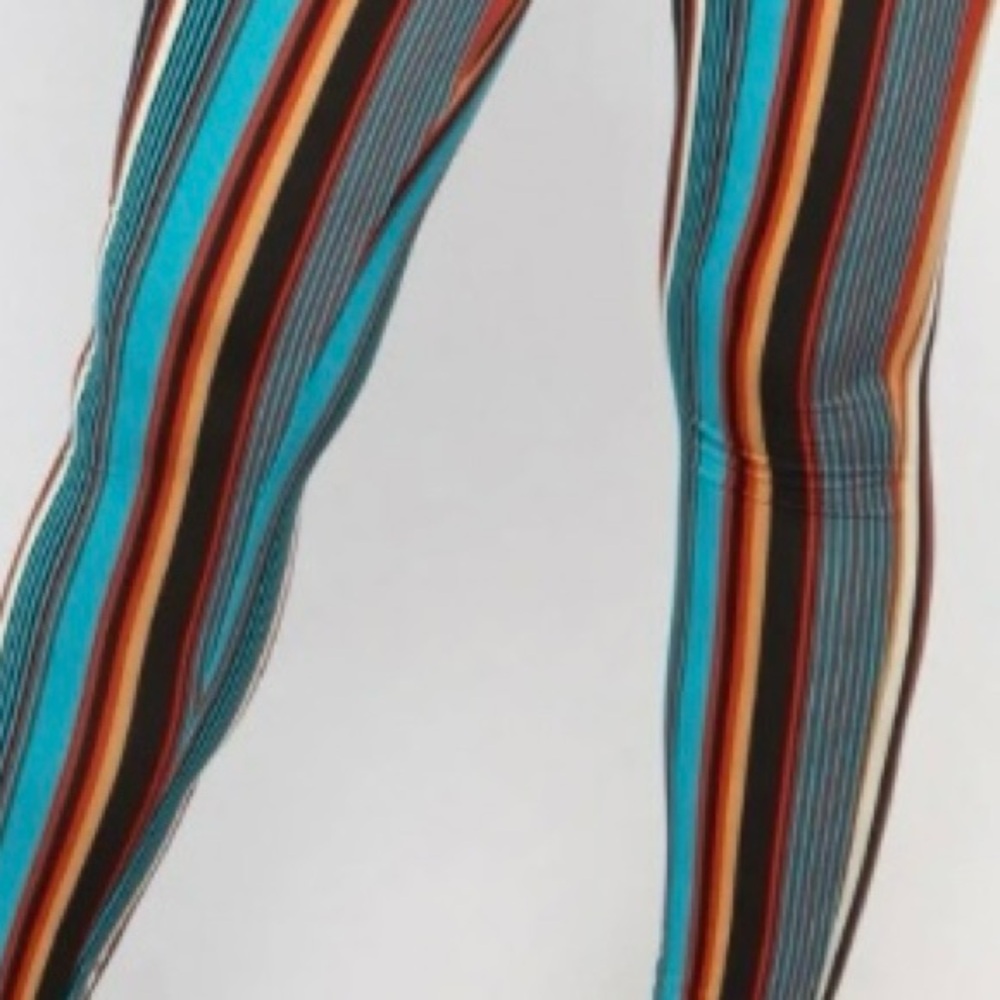 Fashion Nova Women’s Greatest Show Stripe Multicolored Open Back Jumpsuit